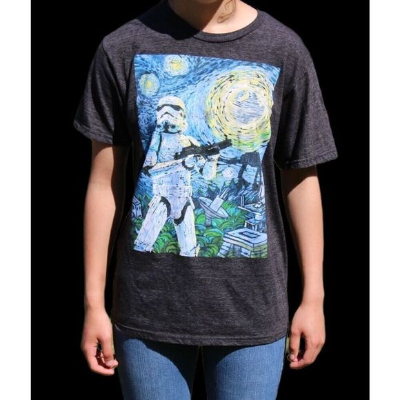 Star Wars Storm Trooper T-Shirt (Medium) #A52 - Picture 1 of 5